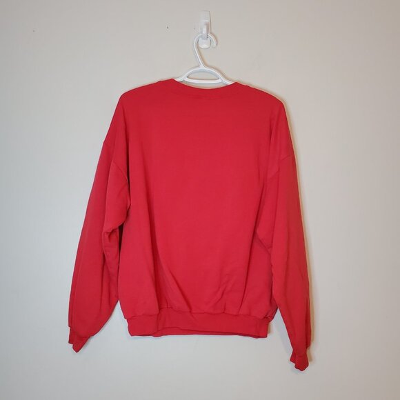 Vintage 90s Ottawa Senators 2D Logo NHL Crewneck Sweater Red Size S - Picture 2 of 4